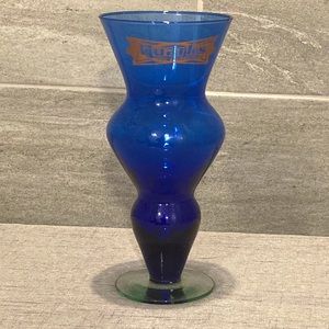 Star Trek Experience Quark's Bar 9" Glass Blue ✨💙